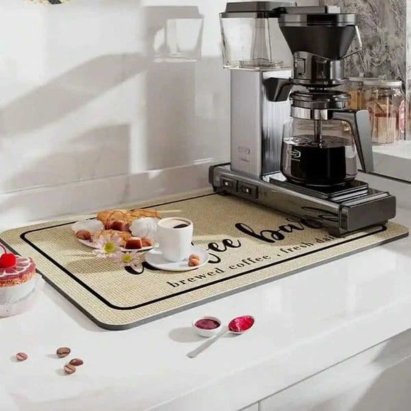 Heat-insulating of 1 Piece and Heat-resistant Placemat Coffee Bar Accessory J260609