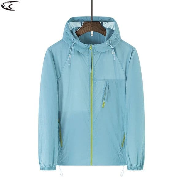 LNGXO Summer Windbreaker Men Women Lightweight Sun Protection Jacket Unisex Camping Climbing Hiking Outdoor Waterproof Coat 260609