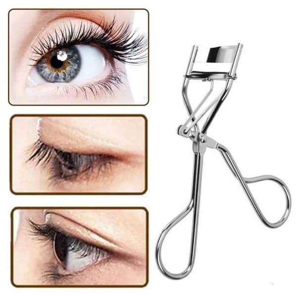 1pc Black/Silver White Curl Eyelash Curler Stainless Steel Eyelash Cosmetic Makeup Eyelash Curler Curling Eyelashes ToolT260609