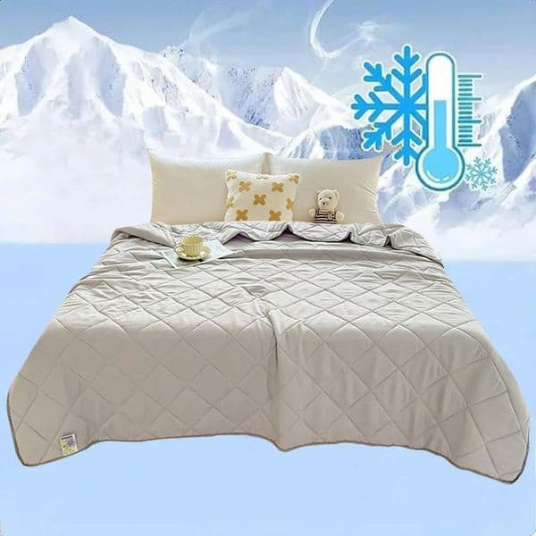 Summer thin quilted quilt ultrasonic soft air conditioning quilt single and double machine wash cooling blanket bedding 260608