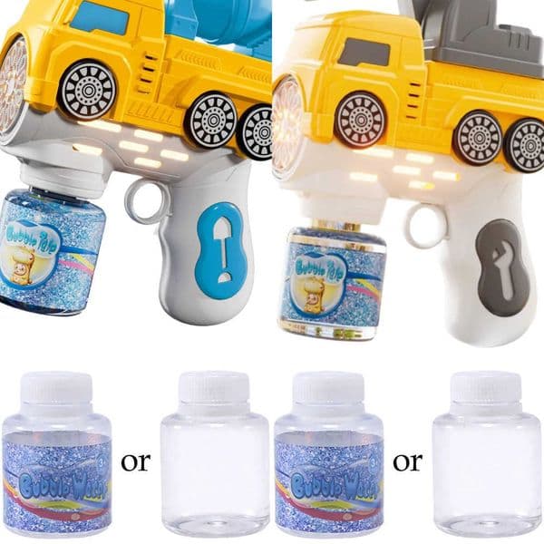 Vehicle Bubble Gun Toys Cartoon Bubble MachineSummer Outdoor Gift for KidsNot Included Battery Not Contain Bubble Liquid T260602UU6U