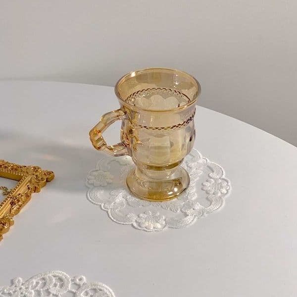 Party Napkin Coaster Lace Wedding Embroidered Home Decorations Photo Prop Insulation Dining Mat Anti-scald Retro VintageR260609