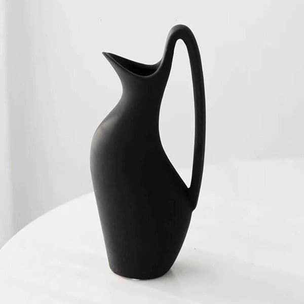 New Chinese Style Ceramic Vase Light Luxury Flower Arrangement Ornament High-end Niche Living Room Home Decoration Ceramic Vase Ornament L260606