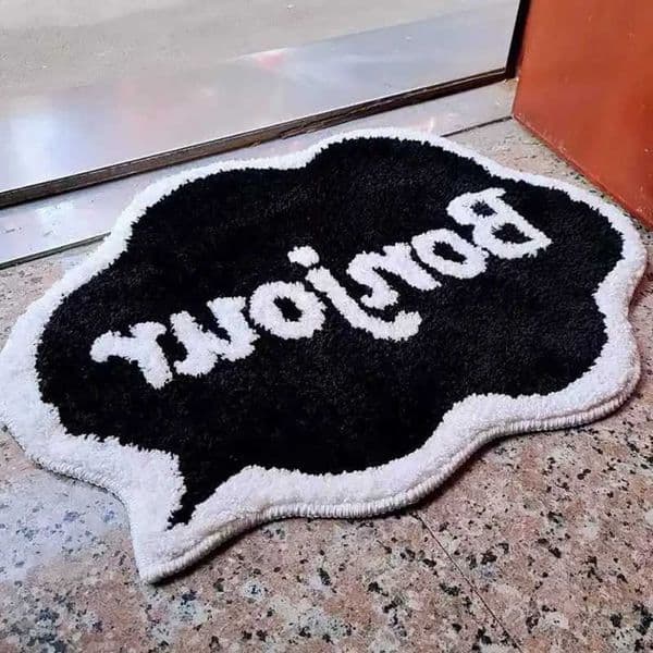 Cloud-Patterned Creative Non-Slip Comfy Bedroom Entryway Rug Bedside Mat Entryway Carpet Home Decor D260609