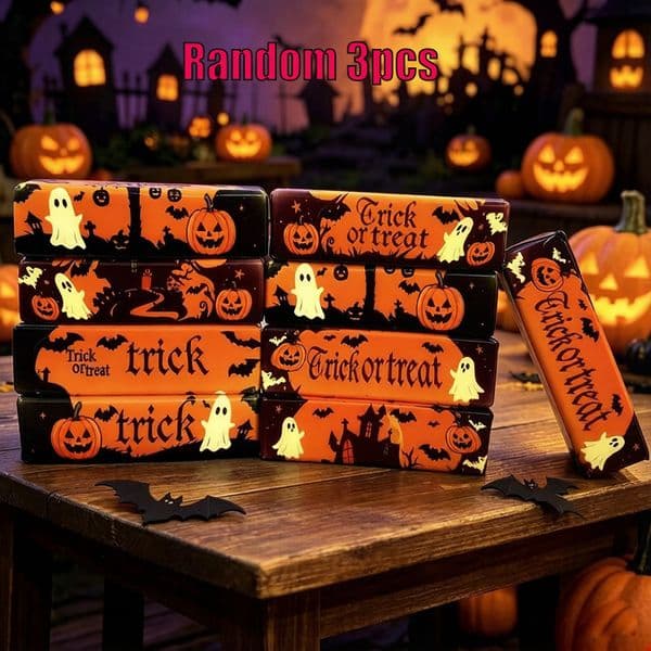 Halloween Special Edition Squishy Soap Anti-Stress Toy Simulated Butter Stress-Relieving Fidget Squishy Ball Relaxing Gift Party BY SEA