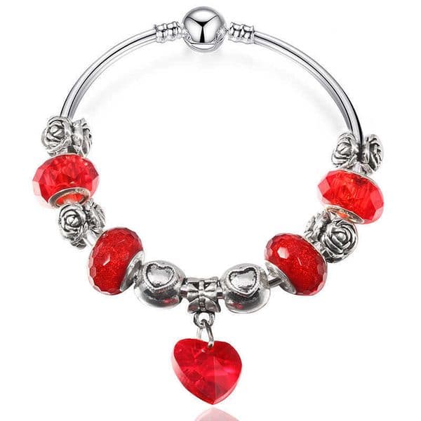 Bracelet Creative New Style Pomegranate Red Heart-shaped Jewelry Fashion Accessory L260609FTWF
