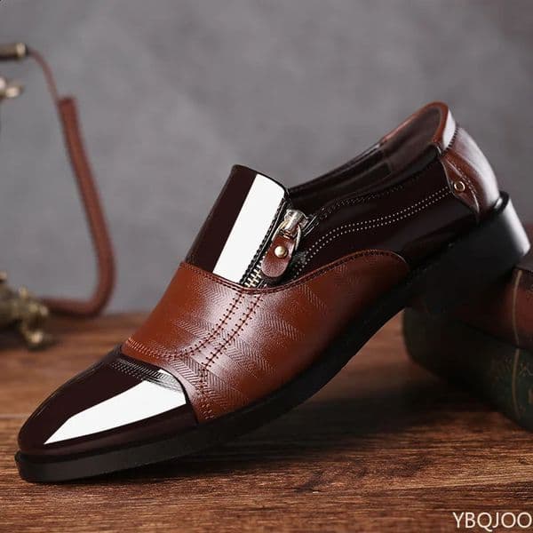 2026 Large Size Fashionable Mens Office Formal Shoes Low Cut Daily Comfortable Pointed Multifunctional Mens Wedding Shoes 260605