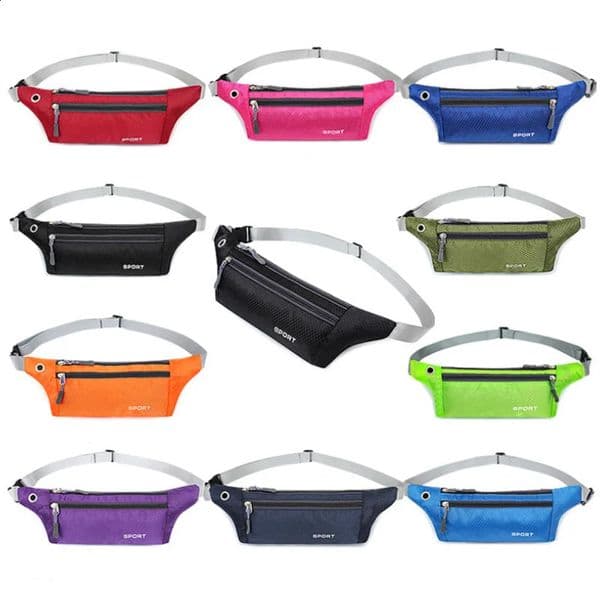 Waist Bag Sports Phone Mens Belt UltraThin Waterproof Mini Fanny Pack Women Run Light Pouch 260609