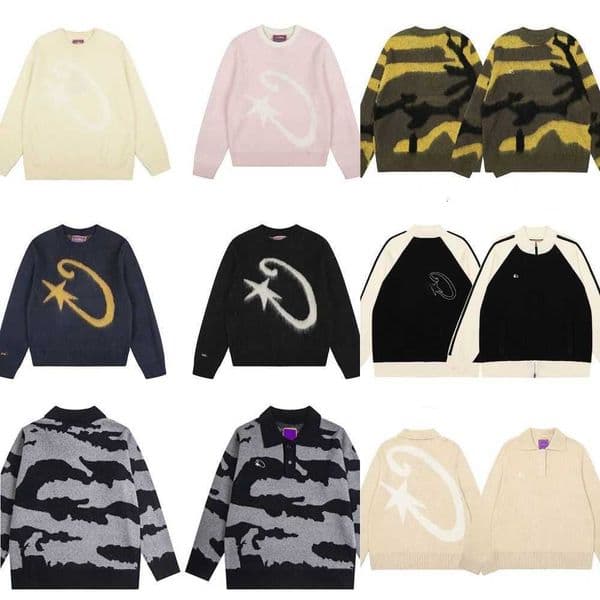 men Designer Sweater vest hoodie sweatshirt Jket t Sweatshirt Jumper Letters Set Sportswear Star Alt Stk KnittPullover Alcatraz Jogger Trksuit