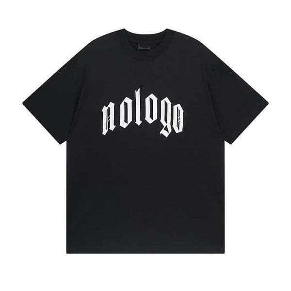 High quality designer clothing High-quality Parisian fashion brand Bs 25 new model NO cracked print round-neck short-sleeve T-shirt for men and women