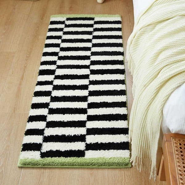 Autumn-Winter VIKAMA Geometric Long Rectangle Living Room Carpet Study Corridor Bedroom Bedside Shade Rug Home Decoration D260610