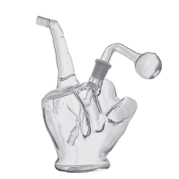 Clear 14mm Female Glass oil burner Bongs Hookahs Heady Thick Beaker Bubbler Water oil burner Pipe Ash Catcher Bongs with Downstem smoking bowl