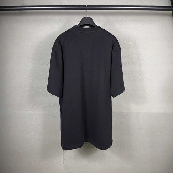 High quality designer clothing High Version Paris 2025 Summer New B Brand Classic Print Loose Casual Unisex Short Sleeve T-Shirt