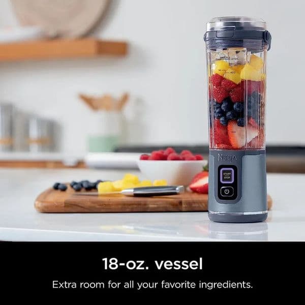 2026 New Ninja Bc51nv Blast Portable Blender, Cordless, 18Oz. Vessel, Personal Blender-For outdoor Shakes & Smoothies, BPA Free, Leakproof-Lid Free Shipping Shi 20264 264