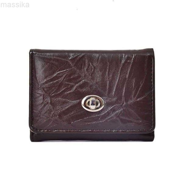 Leather Wallet Multi-card New PU Large Capacity Coin Purse Multifunctional Personality Coin PouchR260610