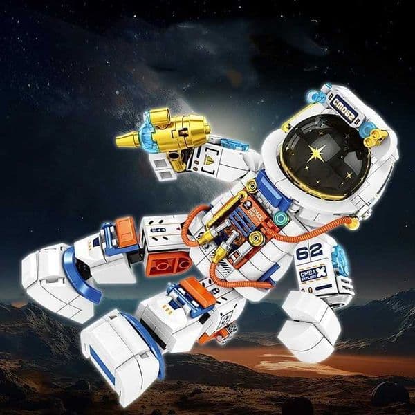 Shuttle Satellite City Rocket Building Blocks Space Station Saturn Astronaut Figure Man Bricks Set Gift for Boys J260610