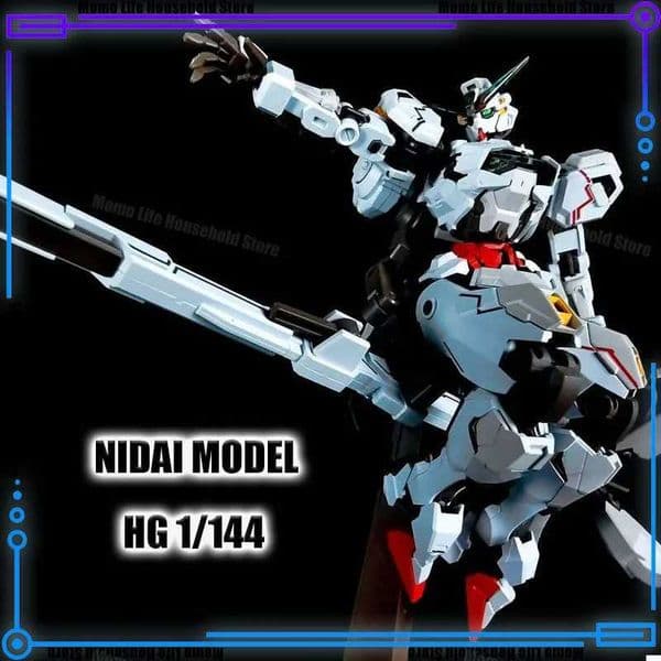 New NIDAI MODEL 1/144 HG X-EX01 Cbarn Appearance Assembly Model Kits Anime Action Figure Robot Plastic Model Gifts Toys L260610RC0H