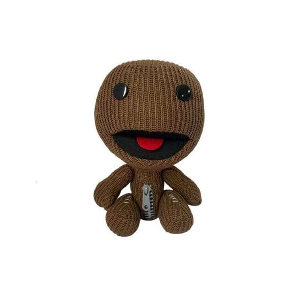 Little Big Sackboy Plushie 25cm Planet Linen Boy Soft Stuffed Doll with Embroidery Details Fast Shipping Gift for Gamers 26Y0603