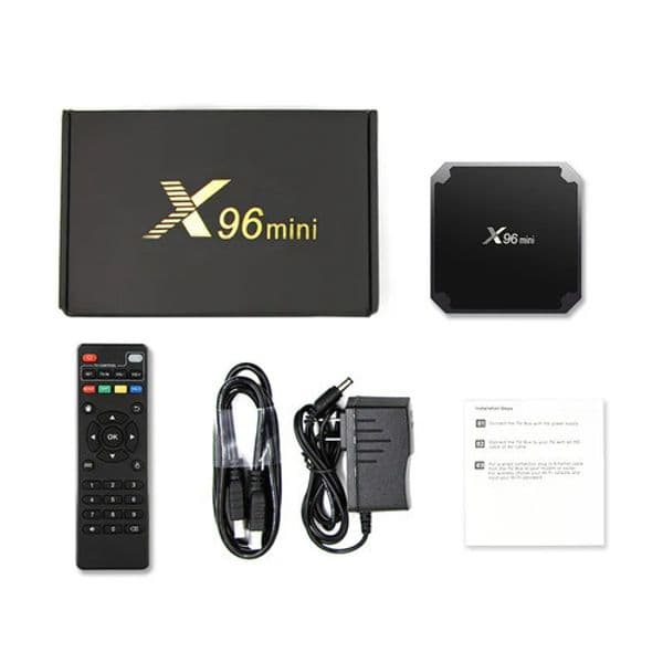 2026 New By Sea Shipping Smart TV Box X96 Mini Android 10 Allwinner outdoor H313 Quad Core With WIFI 2.4Ghz 1G+8G/2+16G Media Player EU US UK AU Plug Free Shipp 262