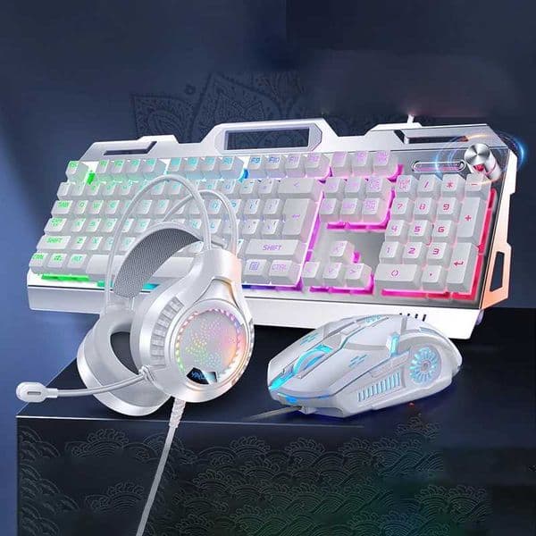 3 In1 RGB Gamer Keyboard Gaming Keyboard and Mouse Headphone Gamer Kit Backlit USB Wired Computer KeyboardFor Pc Laptop Teclado T260608