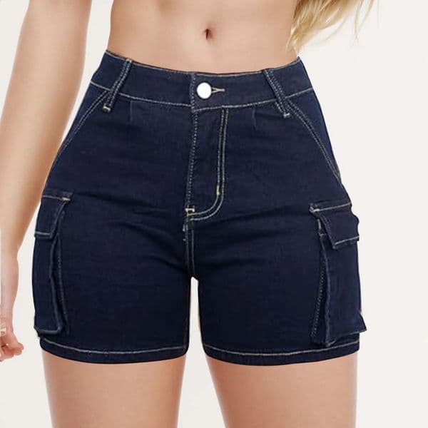 WomenS Denim Shorts Summer Lady Clothing High Waist Denim Shorts WomenS Fringe Frayed Ripped Jeans Shorts With Pockets 260610