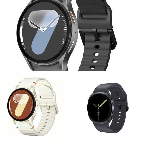 7 Suitable for Galaxy Watch and 8 Ultra series 44mm dial high-definition display Bluetooth calling function silicone protective case Y260610