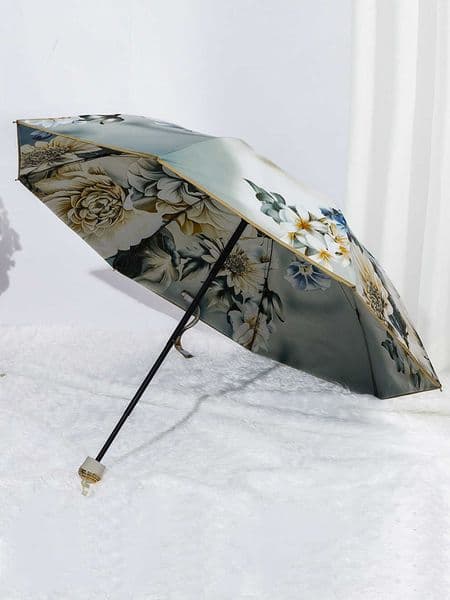 Layer Double Sunscreen Umbrella Manual Open Windproof Rainproof Outdoor Travel Picnic D260610