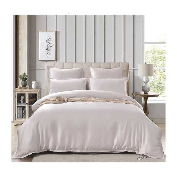 Hotel Customized Solid Home Color Luxury 4PCS Lightweight Comfortable All-Season Bedding SetY260610