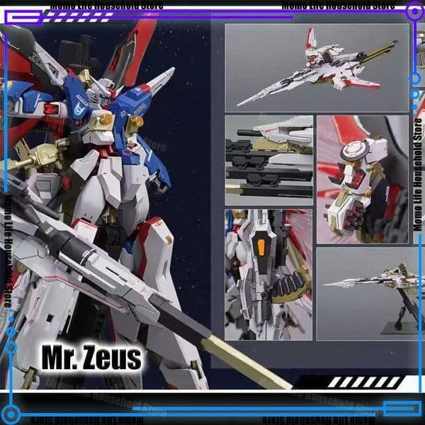New Mr Zeus Model Zeus Silhouette A-Gxq754V2 Assembly Plastic Model Kits Anime Action Figure Robot Plastic Model Gifts Toys L260610ZCR5