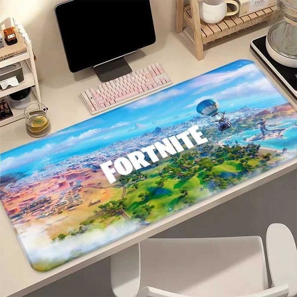 Gaming Mouse Pad F-Fortnite Anime Mousepad Deskmat Computer Accessories HD Desk Mat Mats Gamer Mause Office Offices Pc Desktop Z260610