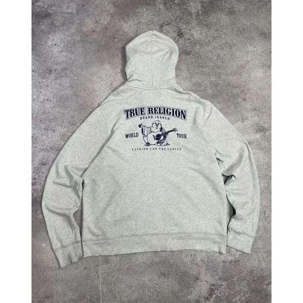 True Religiones Hoodie Men's Outer Garment Front Back Printed Hooded True Relgiones Sweatshirt Pullover Designer Hoodies High Quality Spring And Fall Clothes 3B8