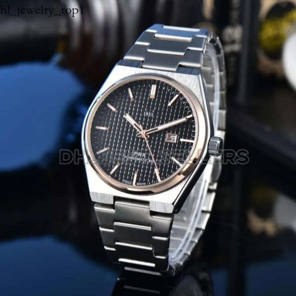 2026 TOP Brand Tissortly Wrist Watches Men Top-grade Quartz Movement Watches Automatic Date Watch classic Luxury PRX wrist-watch Steel Strap 1853 028