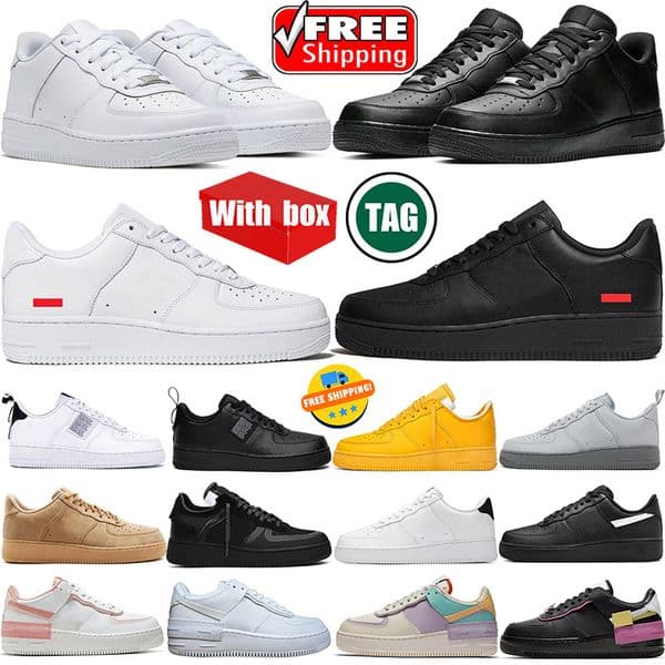 Free shipping with Designer one sneakers running shoes trainers for mens womens triple black men women Sports runners