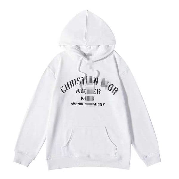 High quality designer clothing New DI Full Print OR Velcro Long Sleeve Sweatshirt Internet Celebrity Ins Loose Top Trendy Brand Jacket