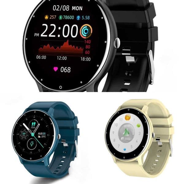 Wrist ZL02D Watch Men Smart Watch Full Touch Screen Sport Fitness Tracker IP68 Waterproof Bluetooth Smartwatch for Men Women Smartphone Y260610