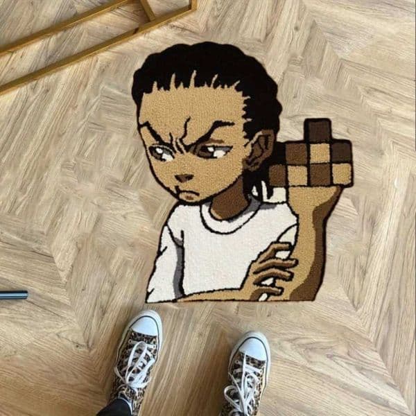 Character Cartoon Shaped Rug Childrens Bedside Rug for Bedroom Soft Non-Slip Living Room Bathroom Mat Home Decor D260610
