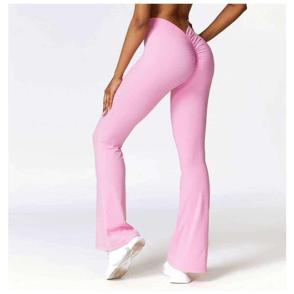 Yoga Leggings Flared Pants Women High Waist Slim Female Workout Long pant Gym Push Up Fitness Running Quick Dry SportWear J260610