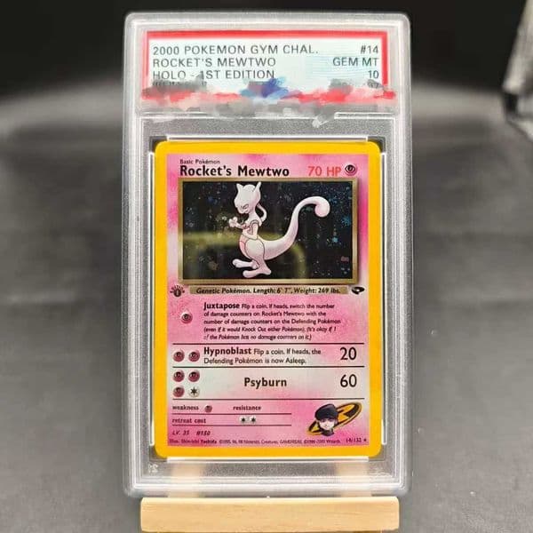 DIY Card 2000 GYM CHAL 14/132 Collection Card Copy Card Anime Game Gift Toy L260609TK53