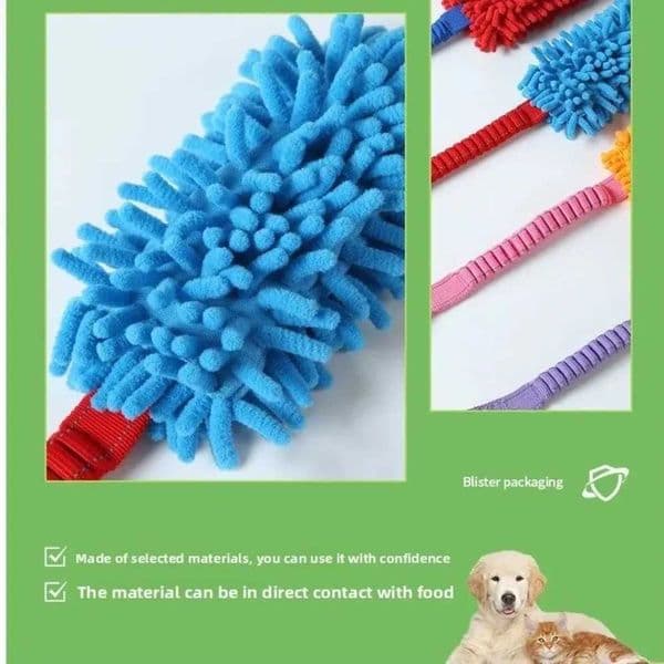 Chew Ball Dog Chew Durable Bite Colorf Dog Rope Teeth Grinding Pet Interactive Dog Chewing J260610