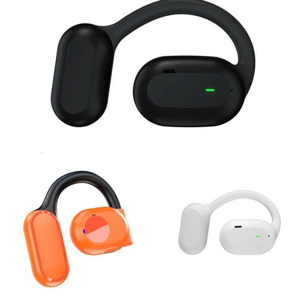 with Bone Conduction Wireless Headphones Noise Reduction Mic - Open Ear Design for Sports and Daily Use Featuring Bone Conduction Mic Y260610
