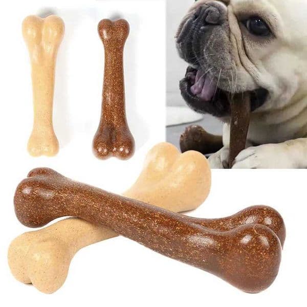 Natural Dog Chew Toy Bone Molar Stick Bite Resistant Puppy Teething Toys Indestructible Small Medium Large Snack Food Pet Toy J260610