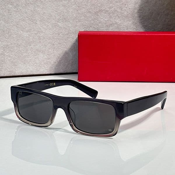 PR D06V Hot selling womens rectangular sunglasses luxurious top quality acetate frame rectangular Eyeglass mens womans outdoor leisure travel sunglasses