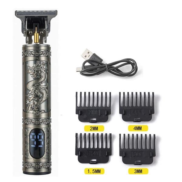 LCD Display T9 Electric Hairber 0mm Shaver Hair Trimer Home Appliances Travel Barber Razors Shaving Machine for Men Trimmer Man 260609