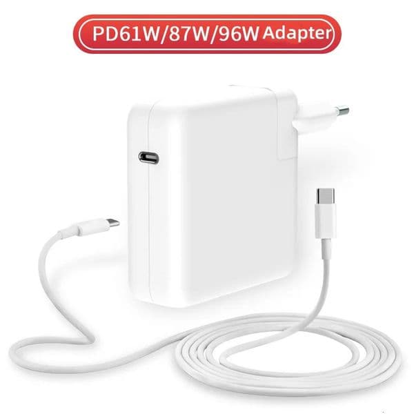 30W 61W 87W 96W USB C PD Charger Power Ac Adapter for Pro16 15 13 Inch Air 13 Inch // Works with Type C 260611