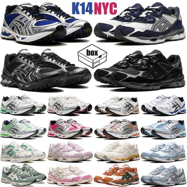 Designer k14 nyc running shoes Trainers men black white women red Trainers Travel Increasing Outdoor sports Travel Fast delivery Daily Outfit Breathable 36-45