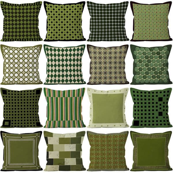 French Style Green Pillowcase Light Luxury High-end Cushion Home Sofa Office Car Decorative Pillowcase L260606