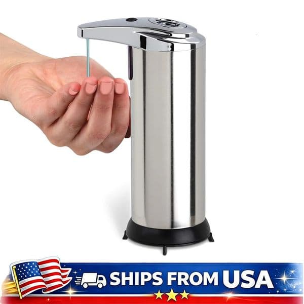 Touchless Automatic Soap Dispenser With Infrared Sensor Large Capacity Liquid Soap Sanitizer For Kitchen Bathroom Home 260611