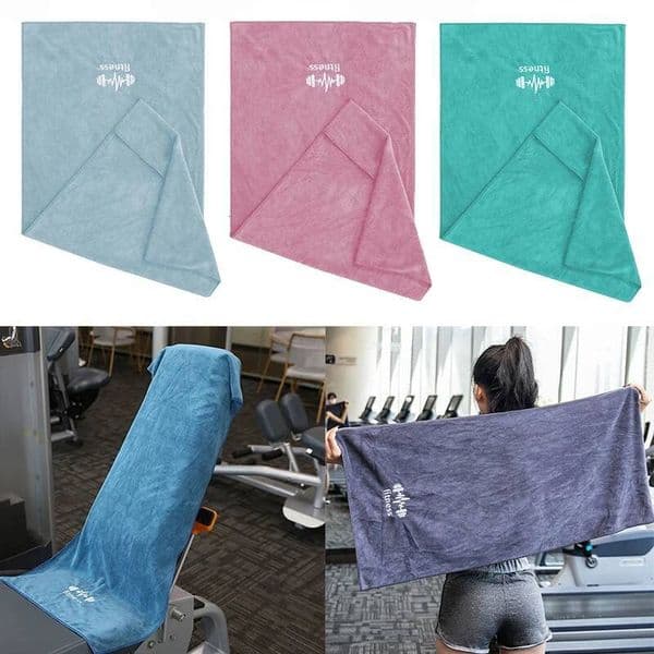 Microfiber Fast Drying Cooling Beach Running Body Non-slip Sports Sweat Gym Yoga Exercise Swimming Fitness Towel 40*95cm ddmythur