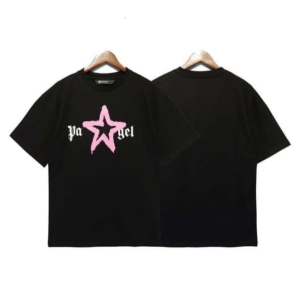 Palmity Anglestshirt Broken Bear Sweatershirt Graphic T Shirts Mens Women Palm Anglestshirt Tshirt Hip Hop Casual Spray Paint Trendy Tee Breathable Shirts Tops E23