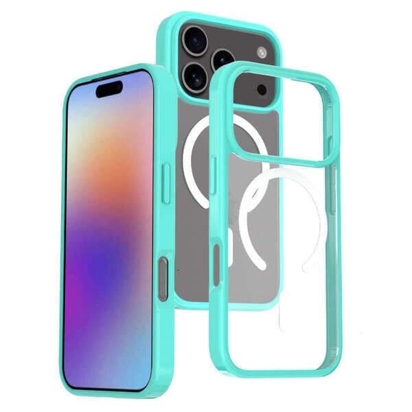 2026 New Dhgargets Suitable For Apple 17 Pro Max Phone With Magnetic Transparent outdoor Iphone 16 Plus Shockproof Full Coverage Protective Case Free Shipping 32 264